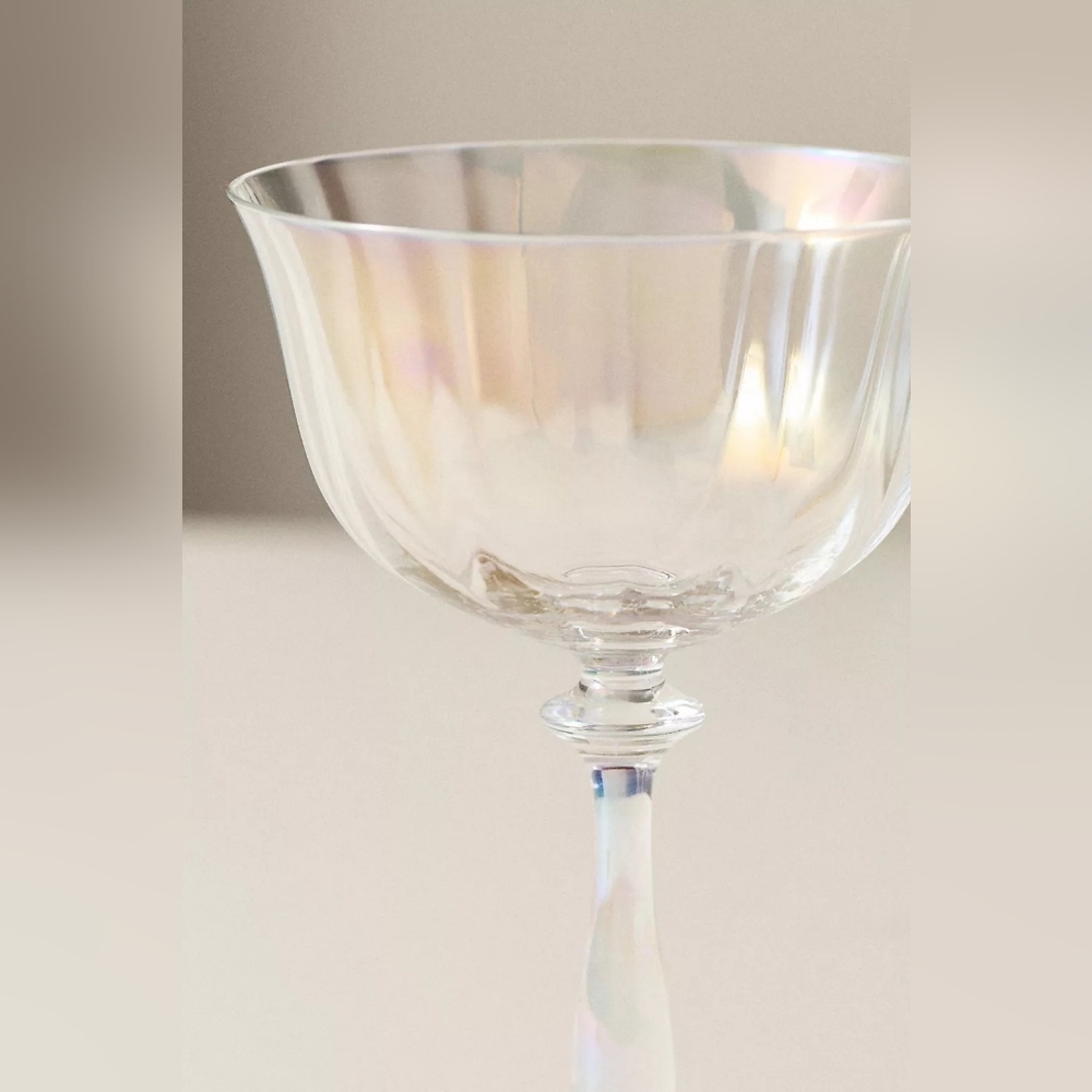 Anthropologie New York City Ballet Coupe Glasses, Set of 2 - Picture 2 of 3